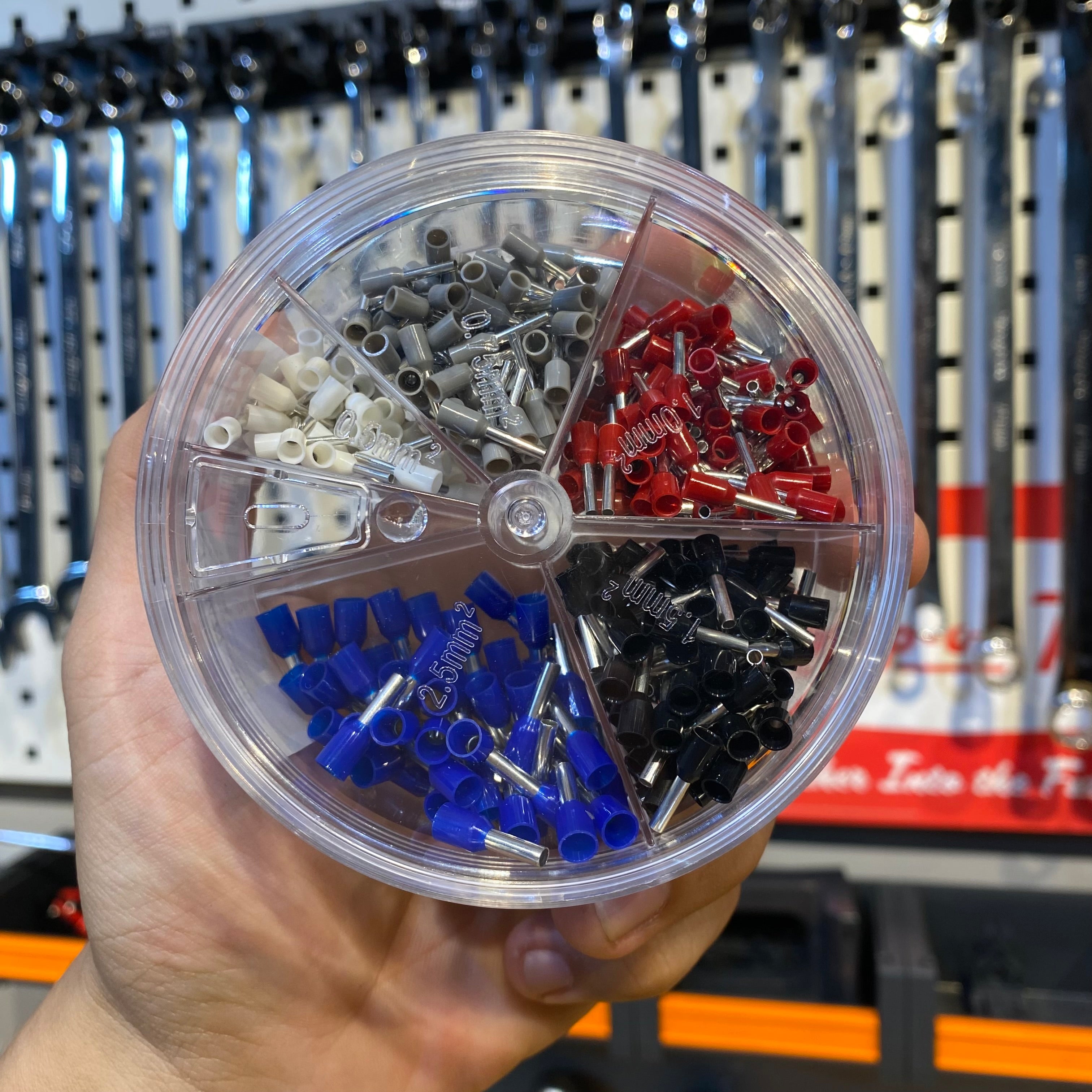 HOLEX BỘ ĐẦU COS PIN, COS KIM 400 CHI TIẾT GỒM CÁC SIZE TỪ  0,5 − 2,5 MM 2 | 729477 400 HOLEX BỘ ĐẦU COS PIN, COS KIM 400 CHI TIẾT GỒM CÁC SIZE TỪ  0,5 − 2,5 MM 2 | 729477 400